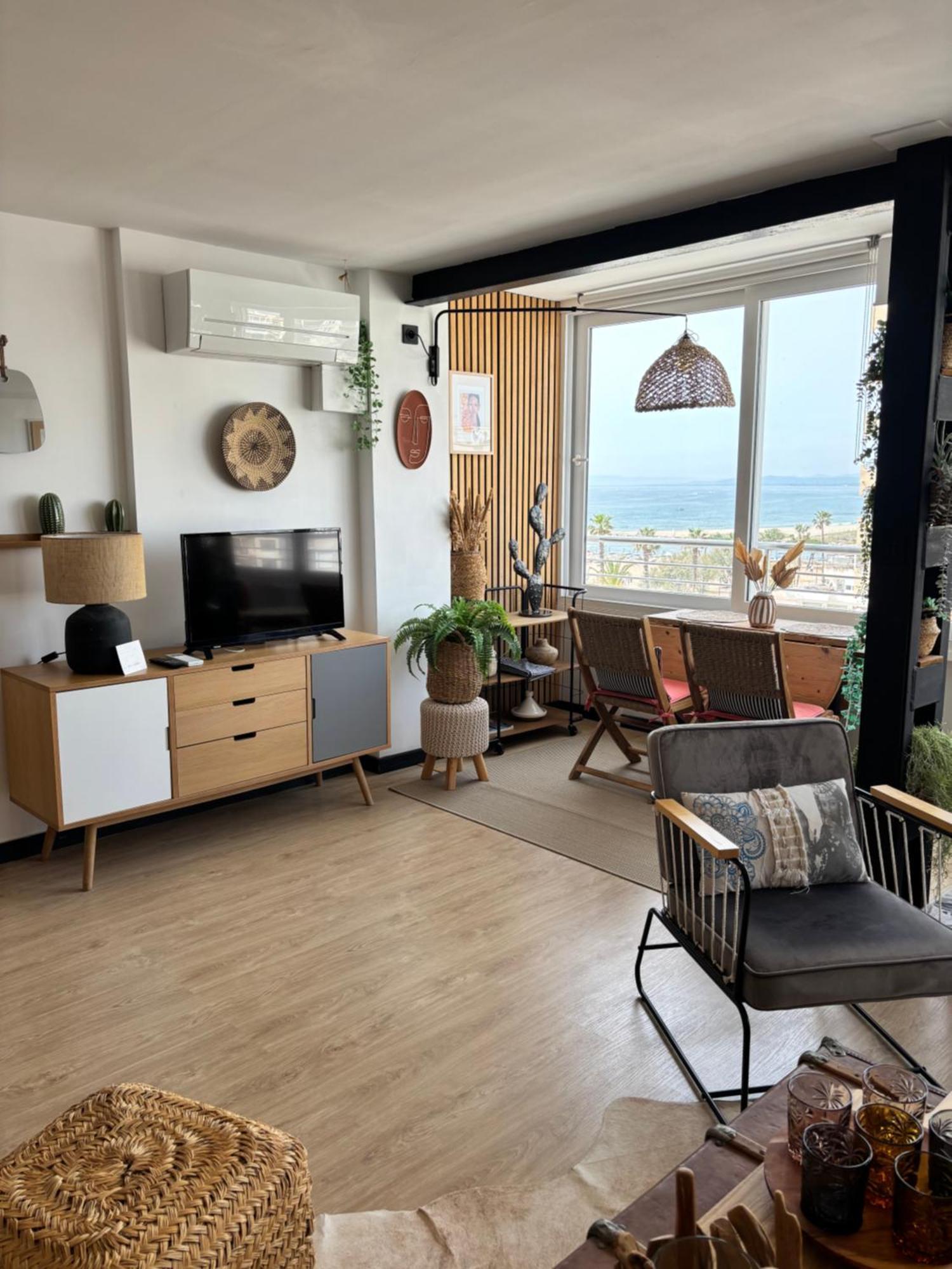 L'Appart-Rosas Boheme Chic, Au Bord De La Mer Exteriör bild